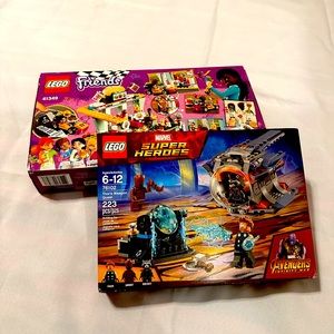 2 LEGO SETS- LEGO FRIENDS & MARVEL